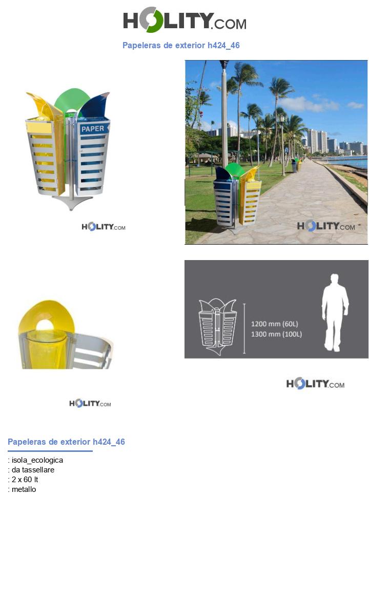 Papeleras de exterior h424_46