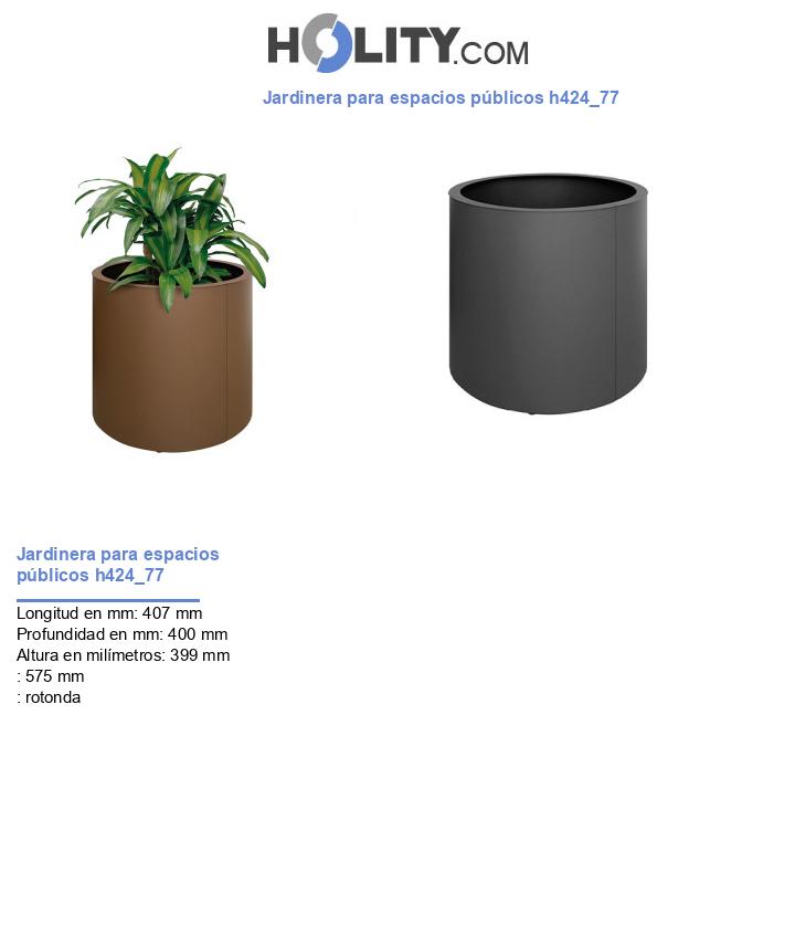 Jardinera para espacios públicos h424_77