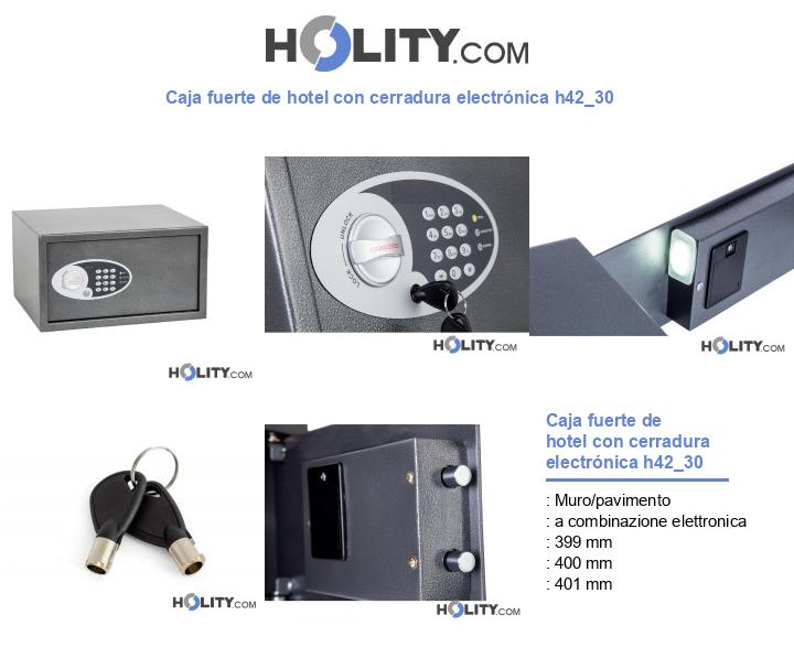 Caja fuerte de hotel con cerradura electrónica h42_30