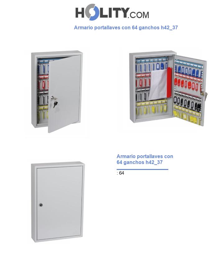 Armario portallaves con 64 ganchos h42_37