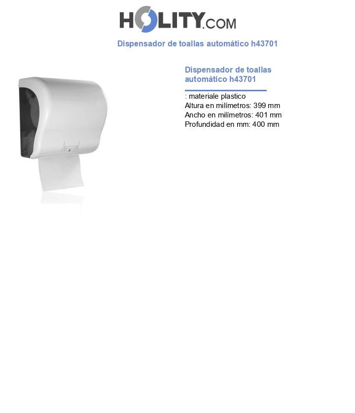 Dispensador de toallas automático h43701