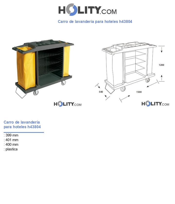 Carro de lavandería para hoteles h43804