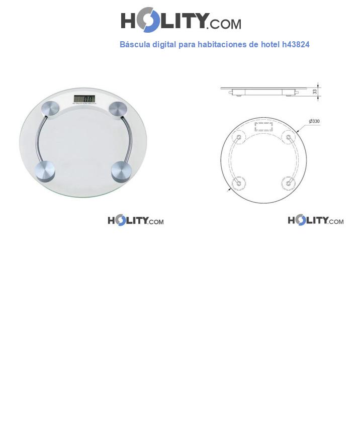 Báscula digital para habitaciones de hotel h43824