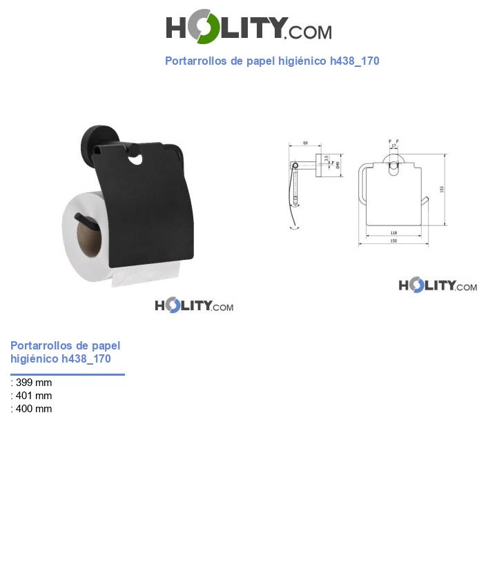 Portarrollos de papel higiénico h438_170