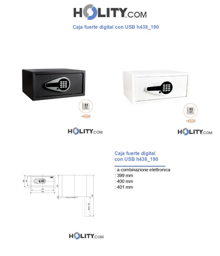 Caja fuerte digital con USB h438_190