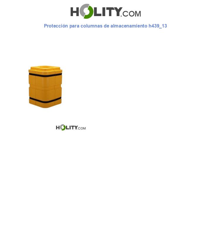 Protección para columnas de almacenamiento h439_13