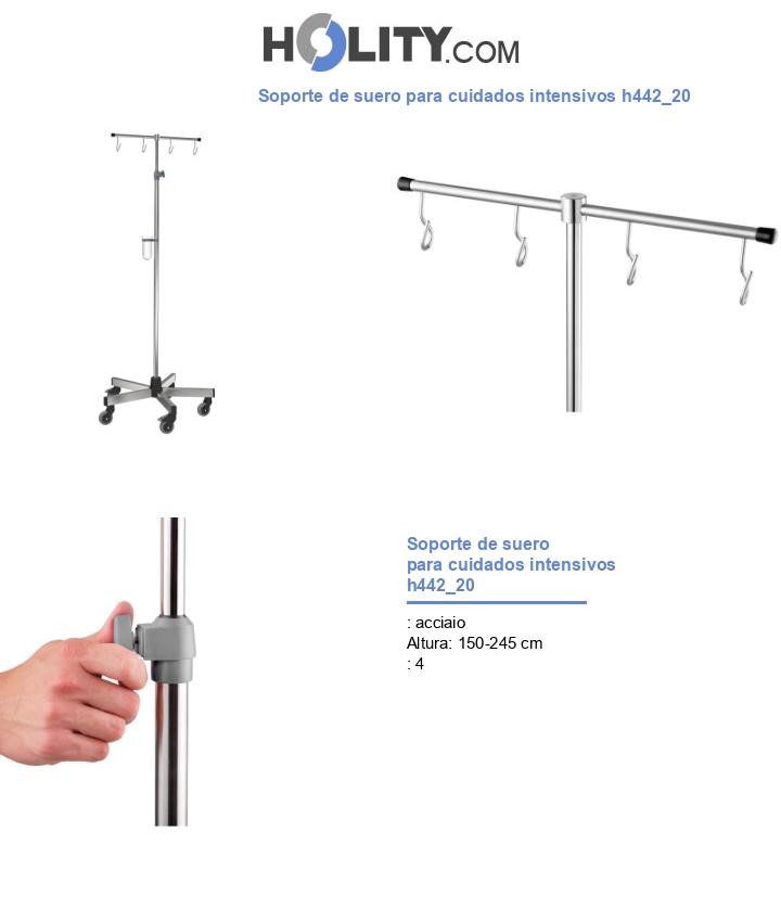 Soporte de suero para cuidados intensivos h442_20