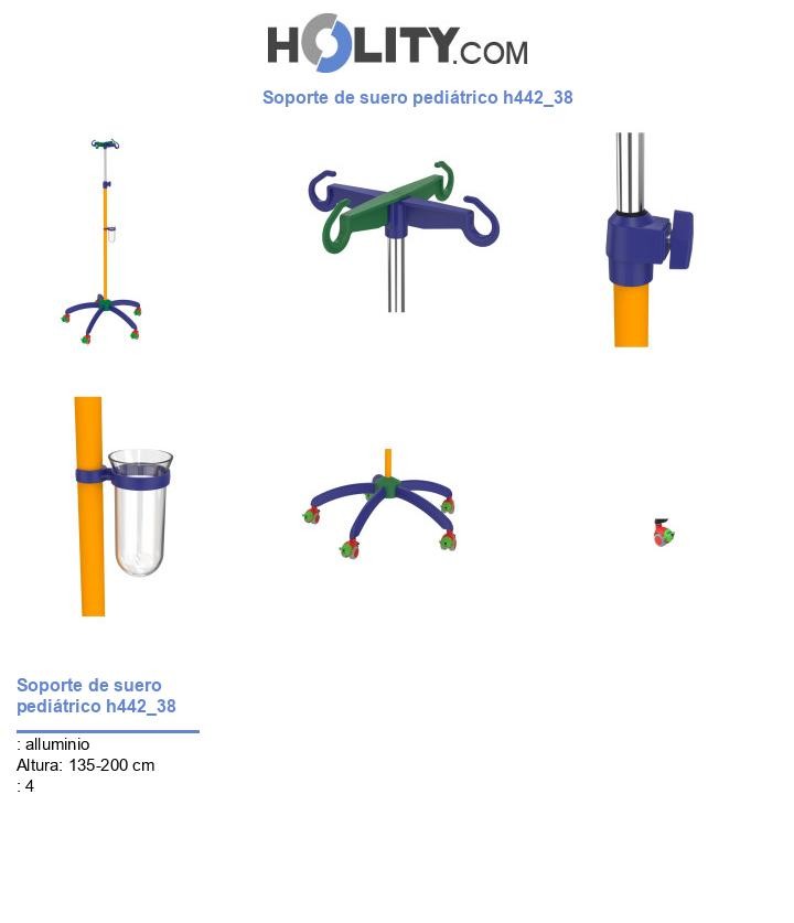 Soporte de suero pediátrico h442_38