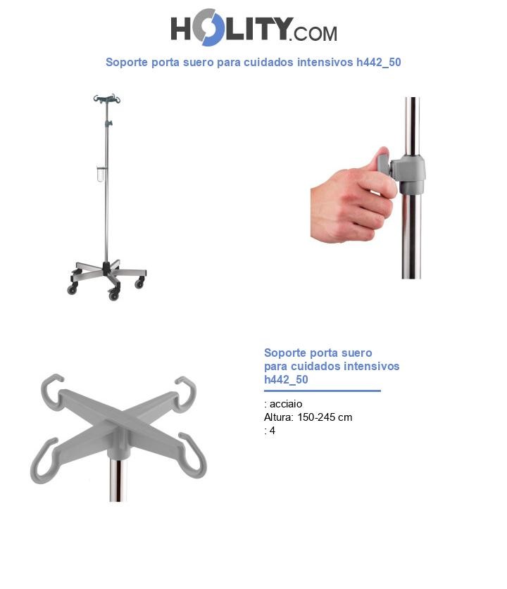 Soporte porta suero para cuidados intensivos h442_50