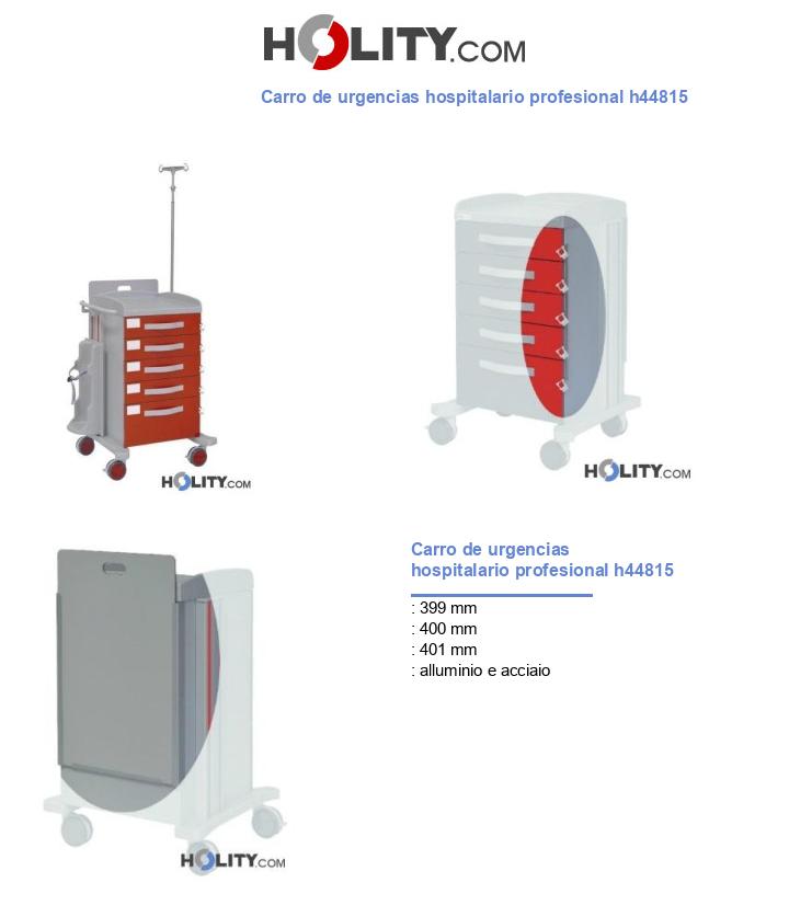 Carro de urgencias hospitalario profesional h44815