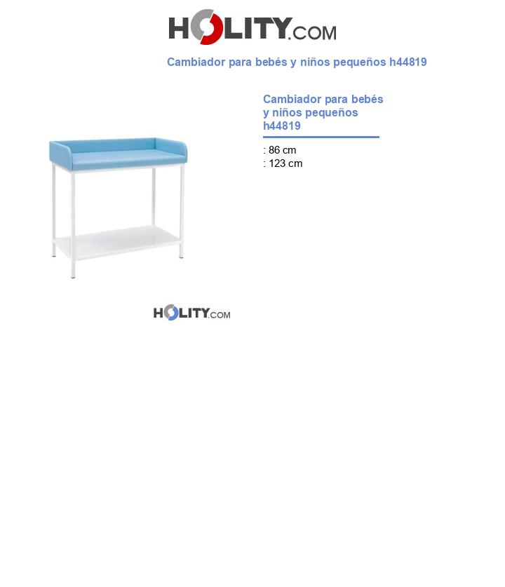 Cambiador para bebés y niños pequeños h44819