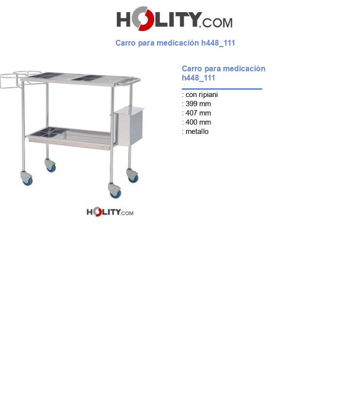 Carro para medicación h448_111