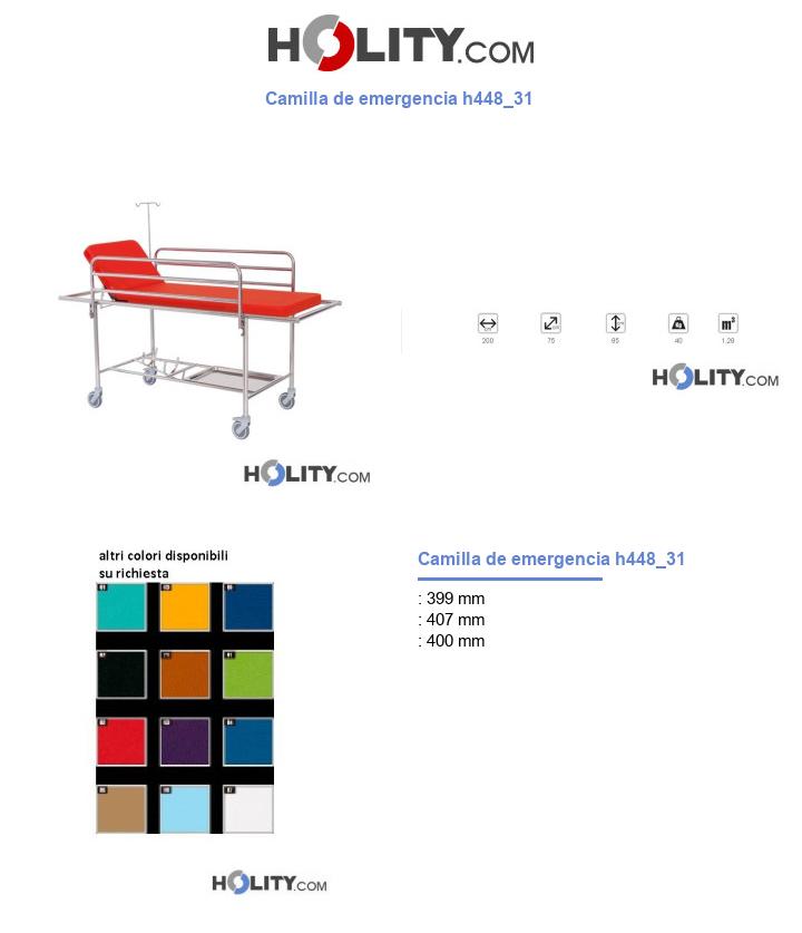 Camilla de emergencia h448_31
