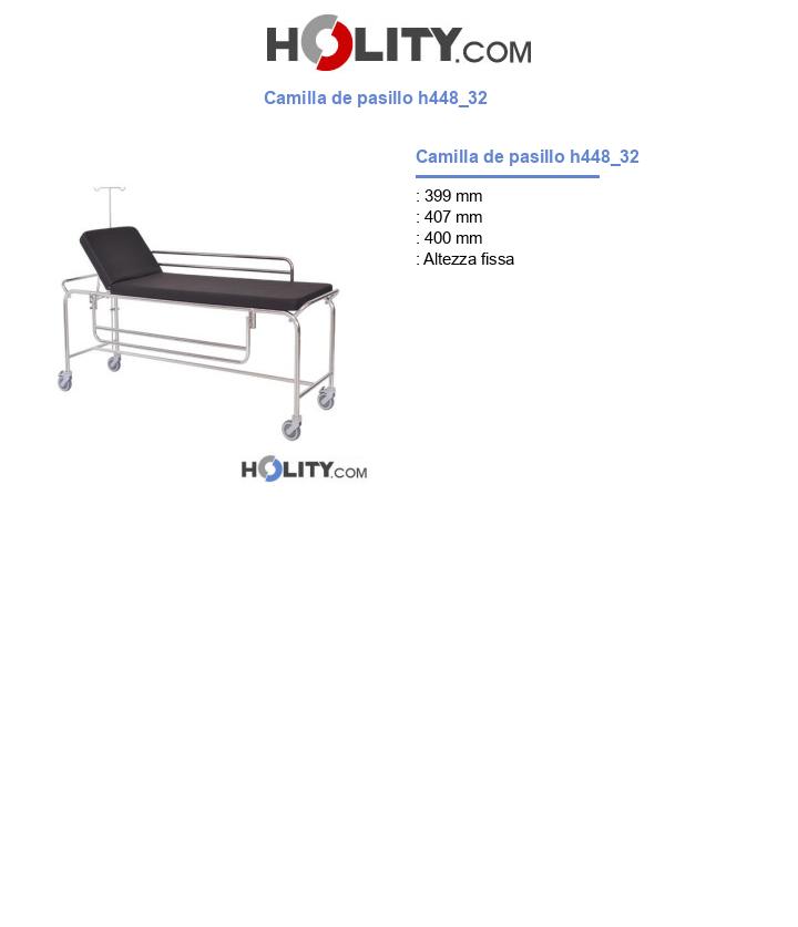 Camilla de pasillo h448_32