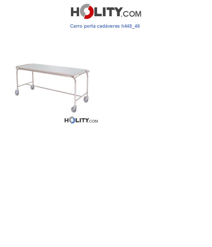 Carro porta cadáveres h448_46
