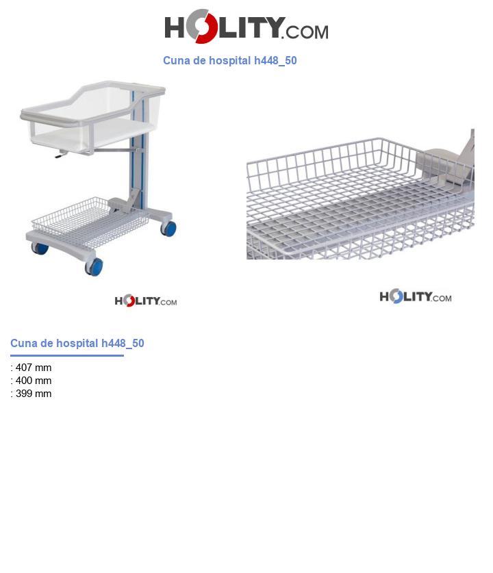 Cuna de hospital h448_50