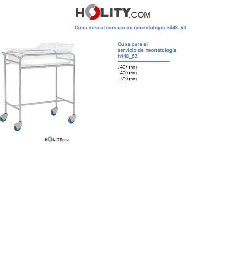 Cuna para el servicio de neonatología h448_53