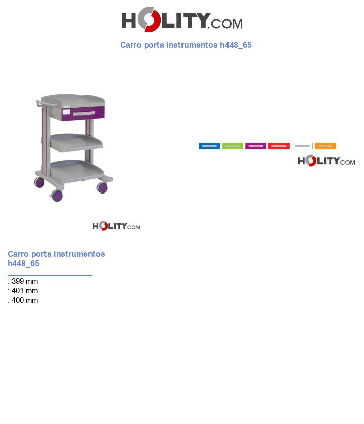 Carro porta instrumentos h448_65