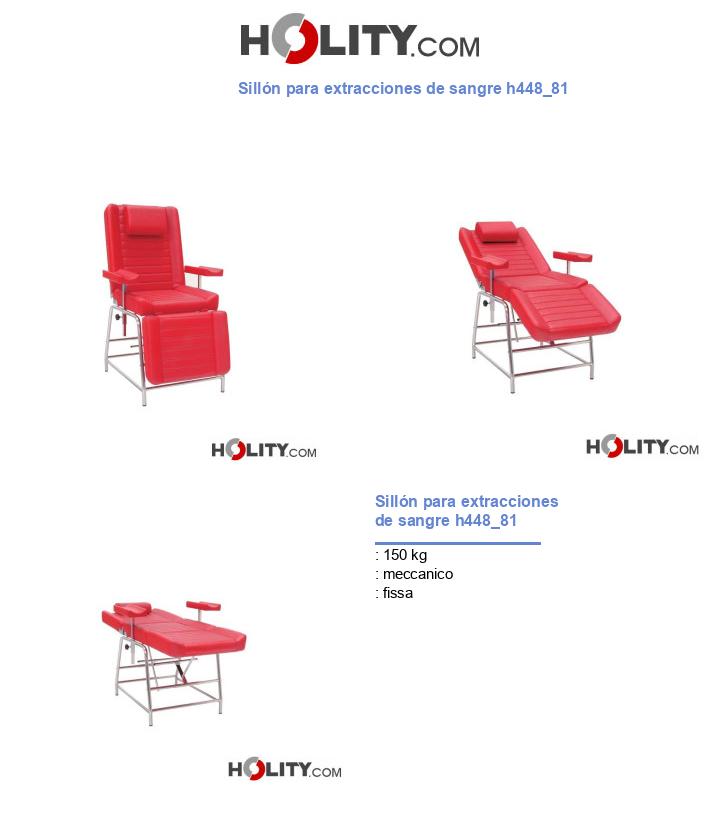 Sillón para extracciones de sangre h448_81