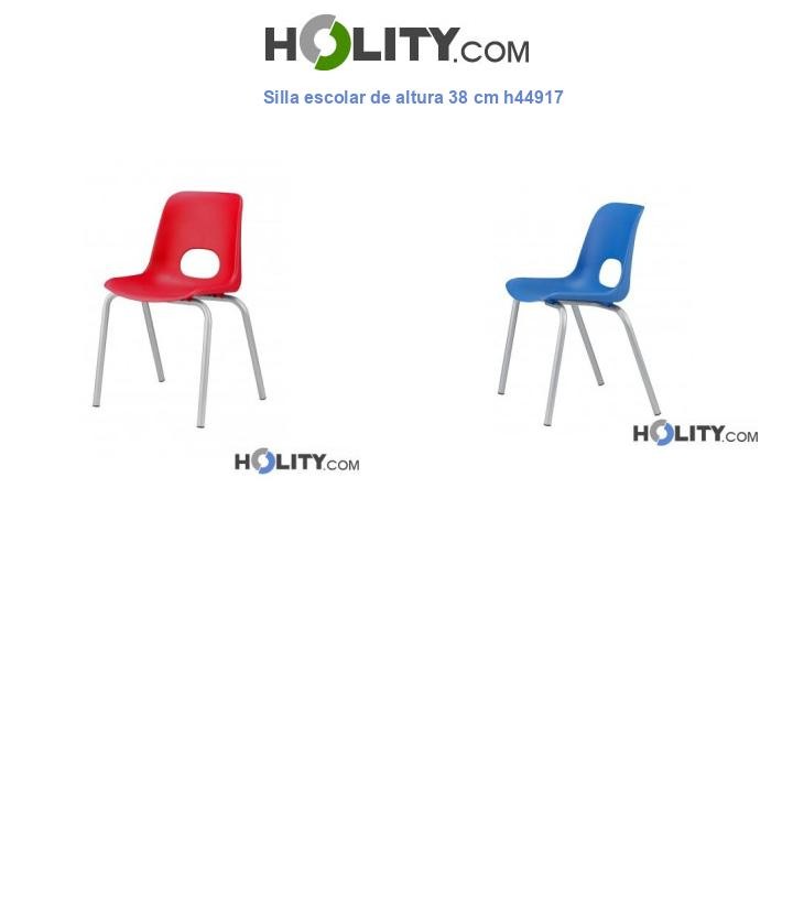 Silla escolar de altura 38 cm h44917