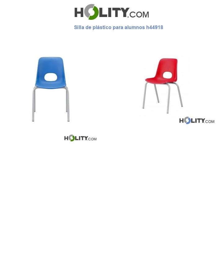 Silla de plástico para alumnos h44918