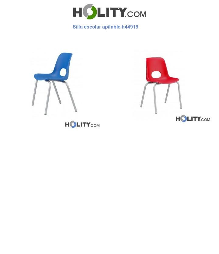Silla escolar apilable h44919