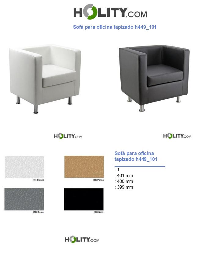 Sofá para oficina tapizado h449_101
