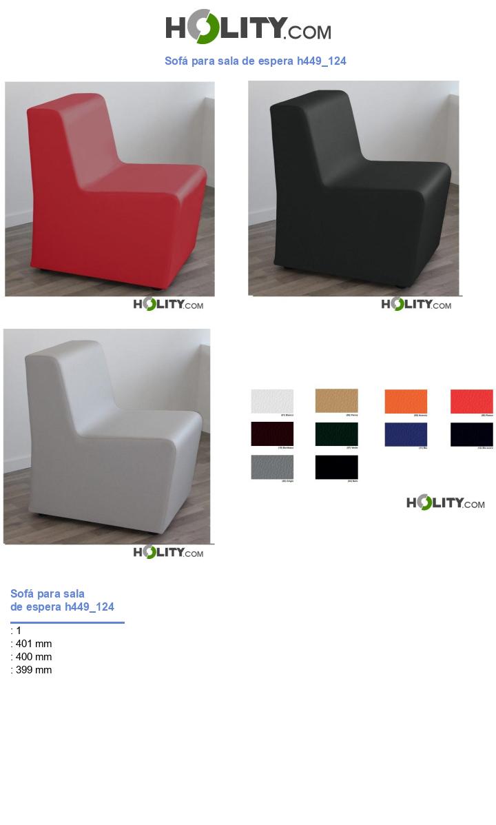 Sofá para sala de espera h449_124