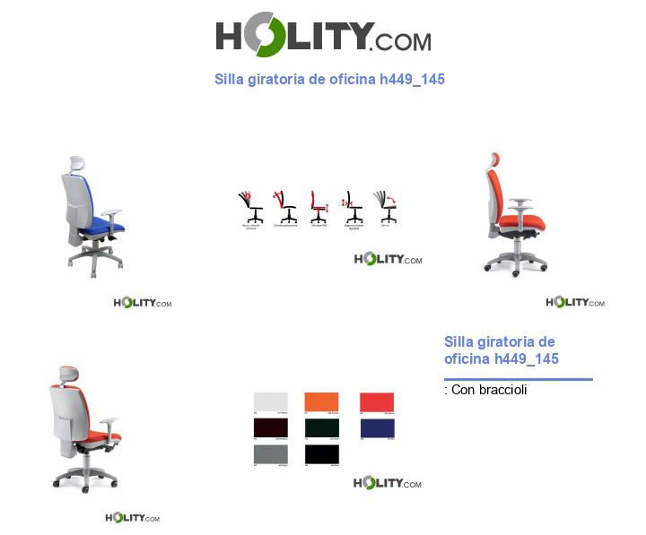 Silla giratoria de oficina h449_145