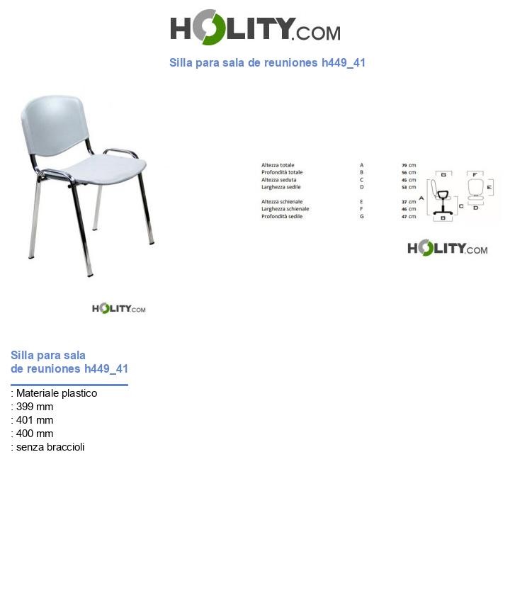 Silla para sala de reuniones h449_41