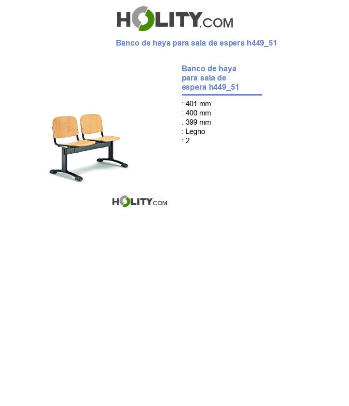 Banco de haya para sala de espera h449_51