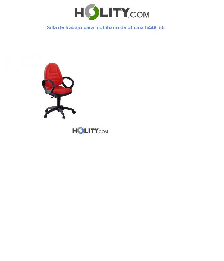 Silla de trabajo para mobiliario de oficina h449_55