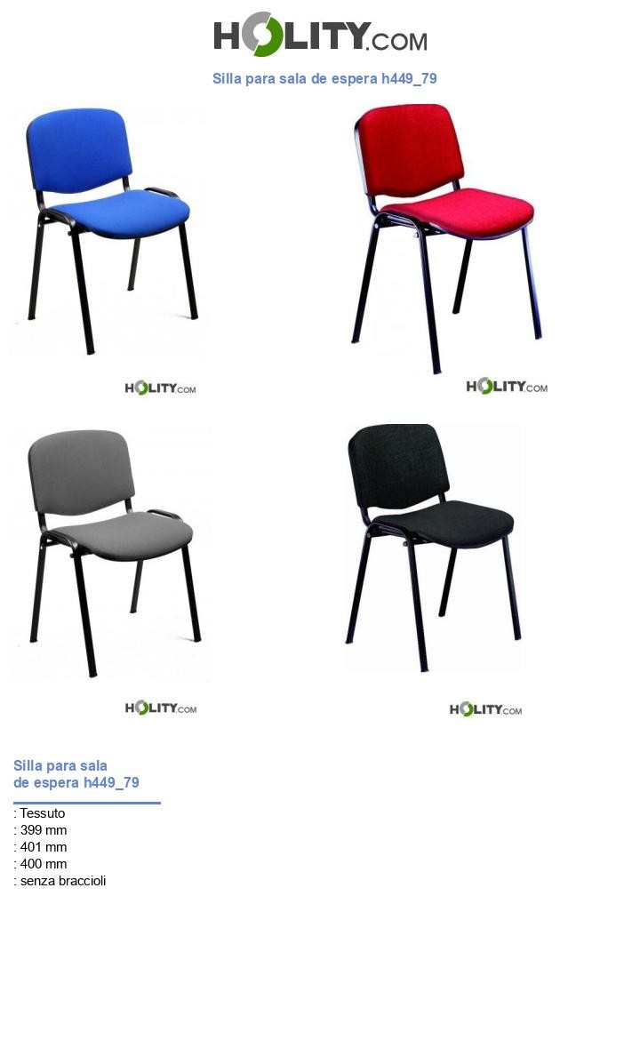 Silla para sala de espera h449_79