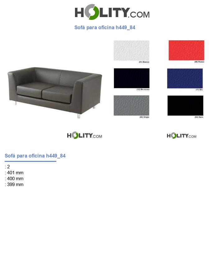 Sofá para oficina h449_84