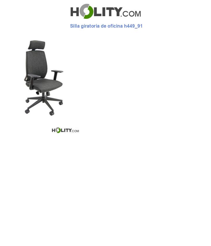 Silla giratoria de oficina h449_91