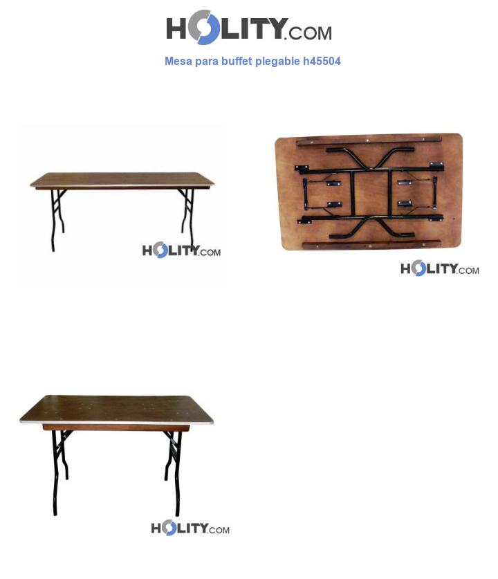 Mesa para buffet plegable h45504
