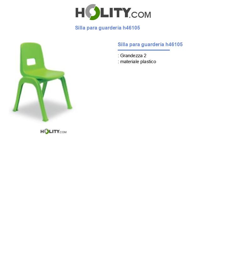 Silla para guardería h46105