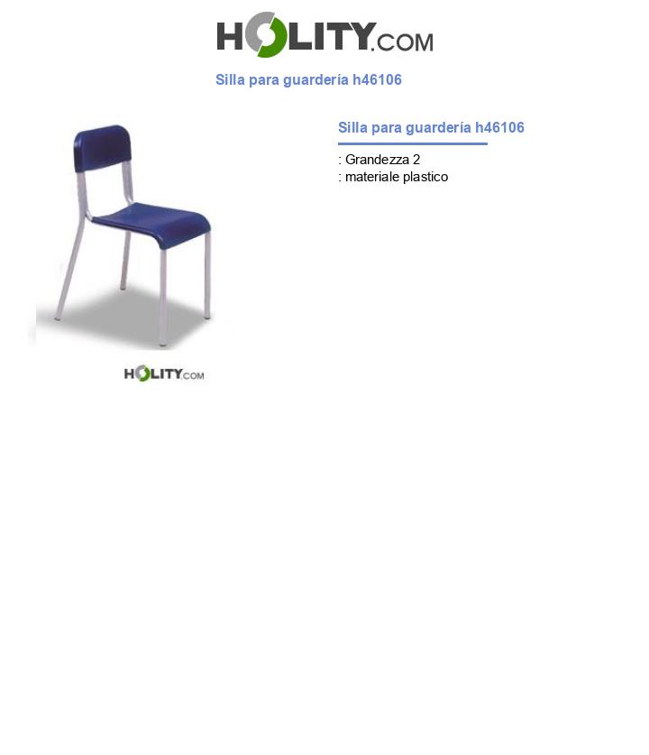 Silla para guardería h46106