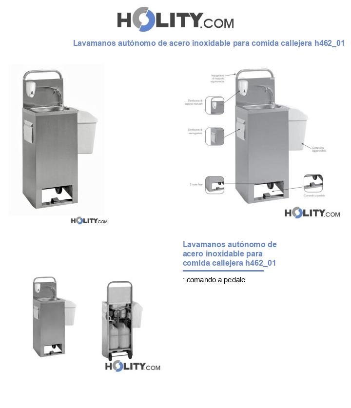 Lavamanos autónomo de acero inoxidable para comida callejera h462_01