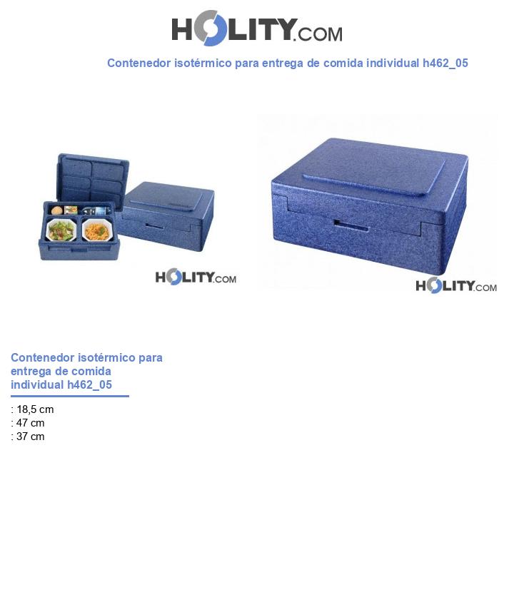 Contenedor isotérmico para entrega de comida individual h462_05