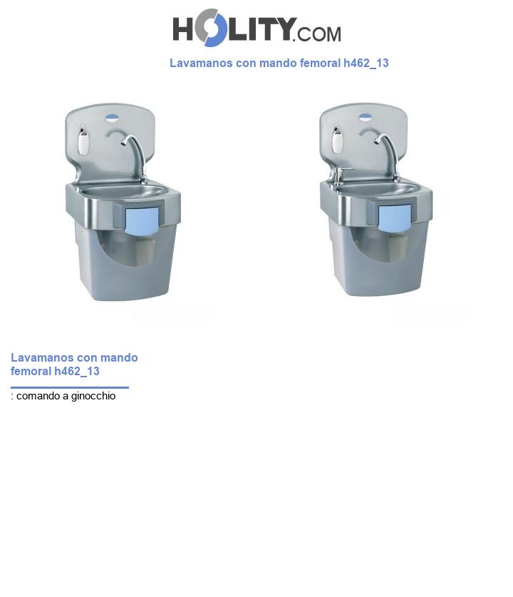 Lavamanos con mando femoral h462_13