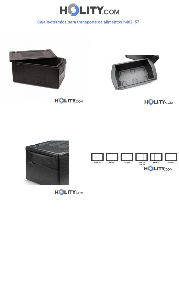 Caja isotérmica para transporte de alimentos h462_57