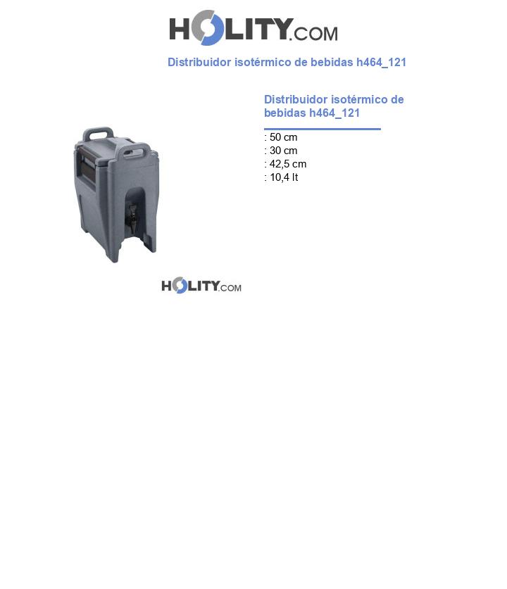 Distribuidor isotérmico de bebidas h464_121