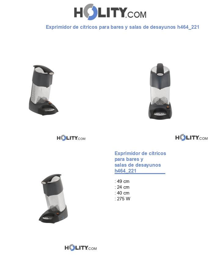 Exprimidor de cítricos para bares y salas de desayunos h464_221