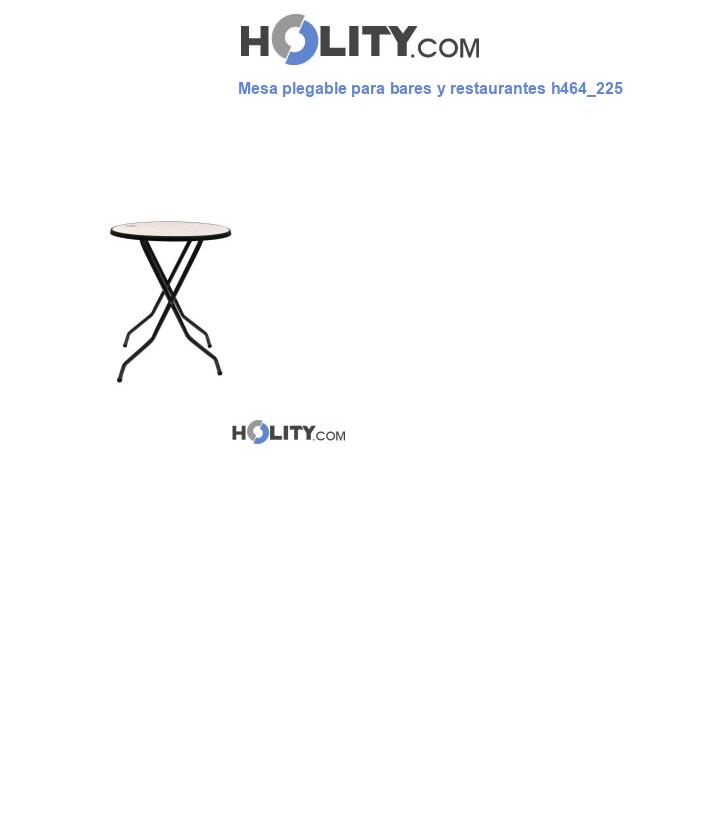 Mesa plegable para bares y restaurantes h464_225