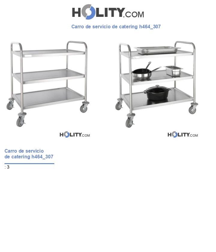 Carro de servicio de catering h464_307