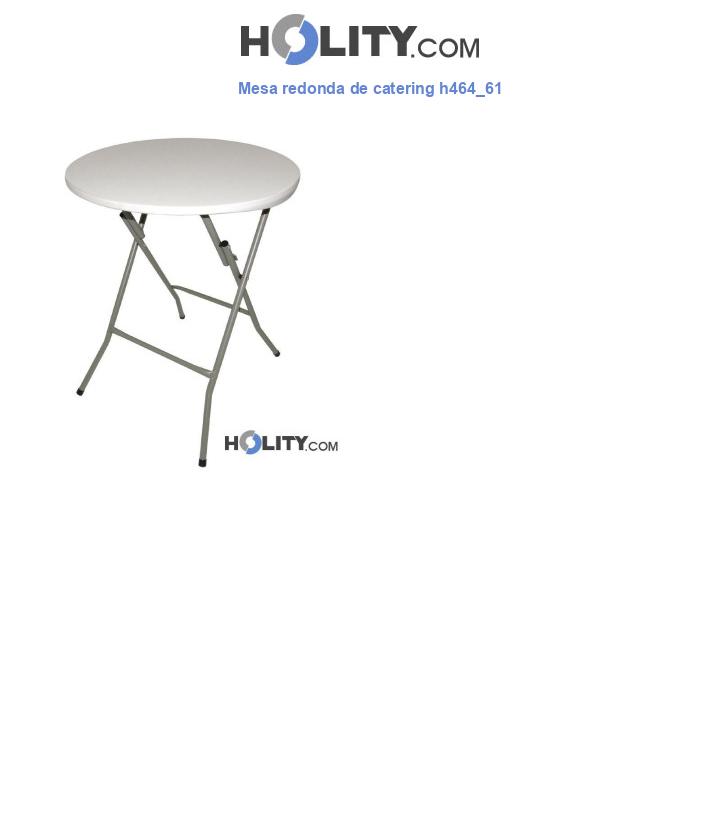 Mesa redonda de catering h464_61