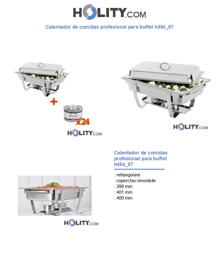 Calentador de comidas profesional para buffet h464_97