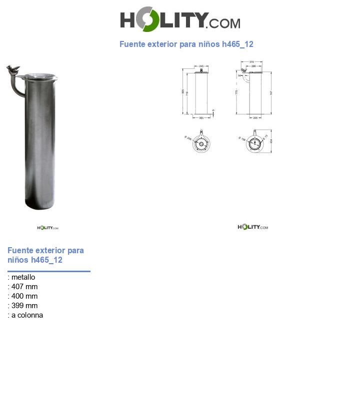 Fuente exterior para niños h465_12
