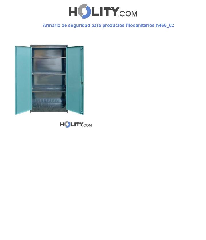 Armario de seguridad para productos fitosanitarios h466_02